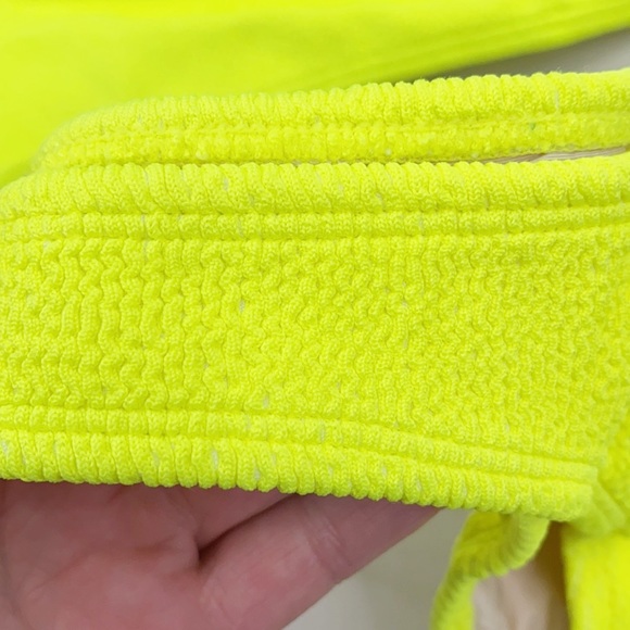 PILYQ PINEAPPLE TUBE BANDEAU NWT Bikini SET Small - Picture 8 of 13